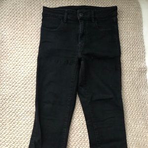 Black American eagle jeans